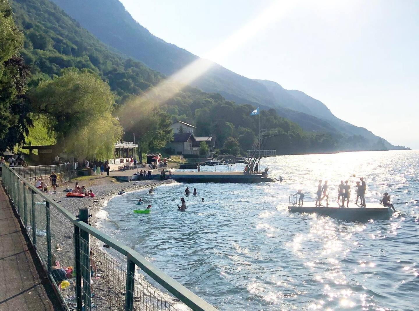 Chez Malou & Hugo Vue Lac Proche Suisse & Stations ! Saint-Gingolph Esterno foto